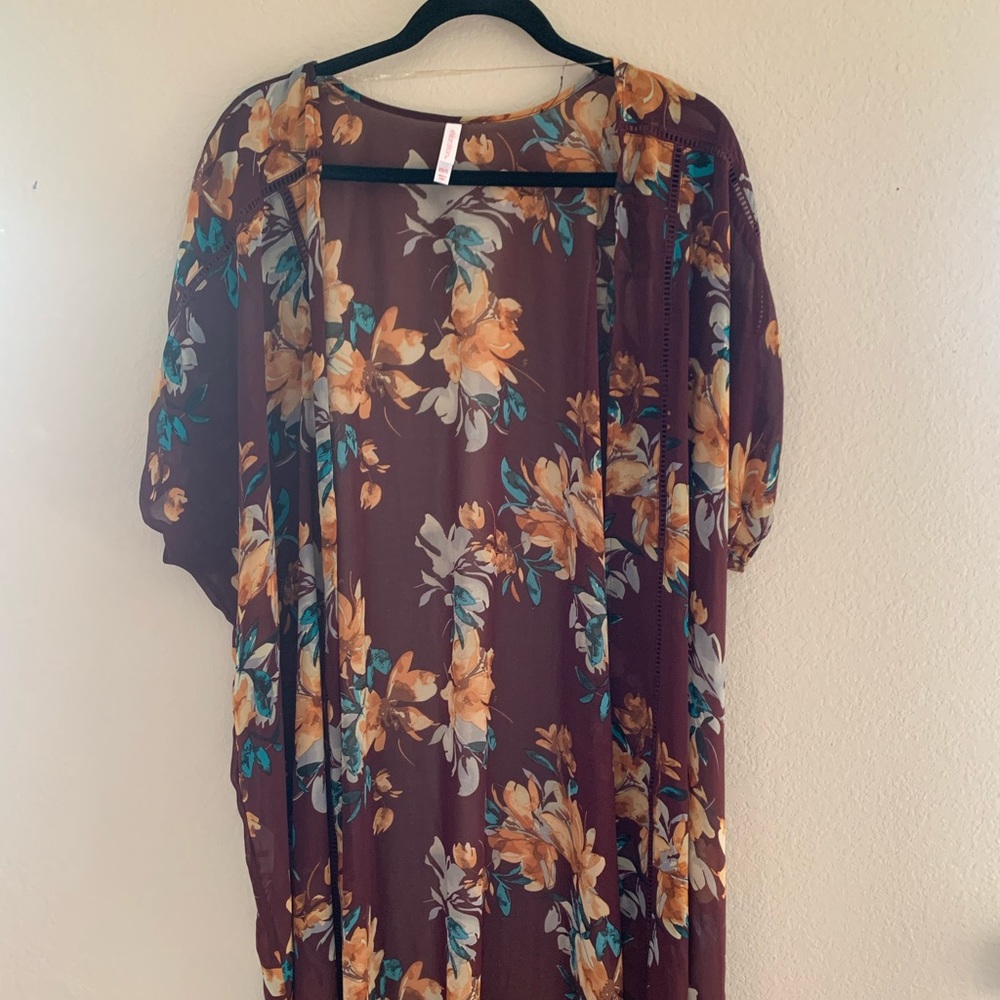 Floral kimono